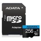 Adata Premier Microsdxc Uhs-i A1 V10 Card 256gb + Adapter image