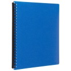Icon Display Book Refillable A4 20 Pockets Blue image