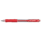 Uni Laknock Ballpoint Pen Retractable SN-100 0.7mm Red image