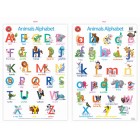 LCBF Wall Chart Poster The Alphabet Of Animals 500 x 740mm image