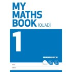 Warwick My Maths Book 1 10mm Quad 64 Page image