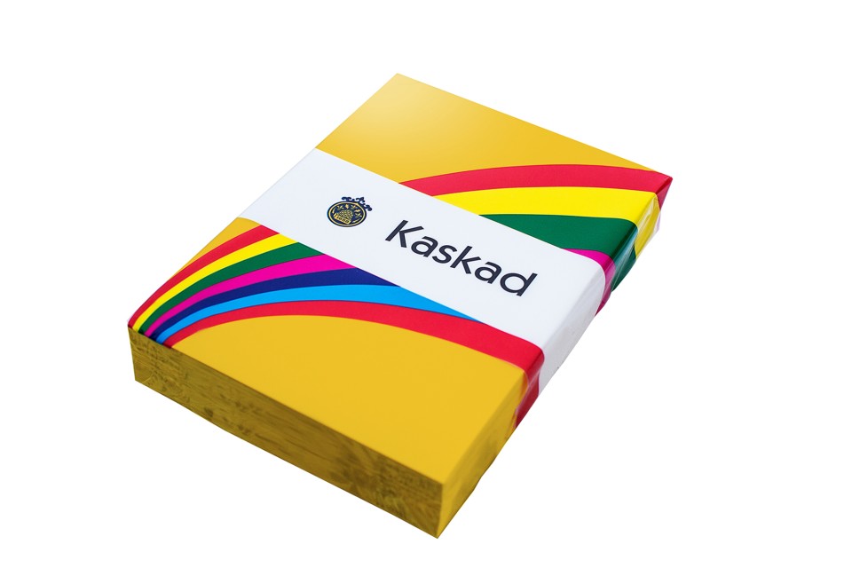 Kaskad Colour Paper A3 80gsm Canary Yellow Pack 500