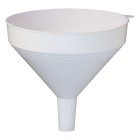 Plastic Funnel 216mm White  image