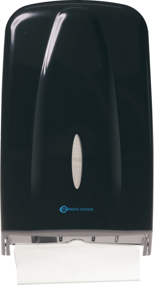 Pacific Hygiene D56B Ultra-50 Hand Towel Dispenser Black