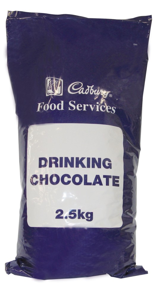 Cadbury Drinking Chocolate Food Service Bags 2.5kg Pack 2