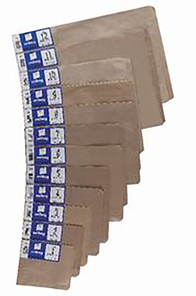 Paper Bag Flat No.9 280x340 Brown Pack 1000