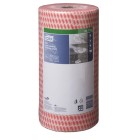 Tork Red Long-Lasting Cleaning Cloth Premium Heavy Duty 90 Sheets Per Roll image