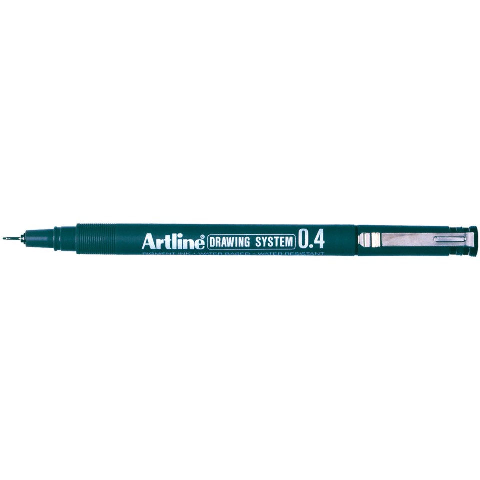 Artline 123401 Drawing System Pen 0.4mm Black