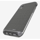 Tech21 Evo Luxe for iPhone XR - Grey Fabric image