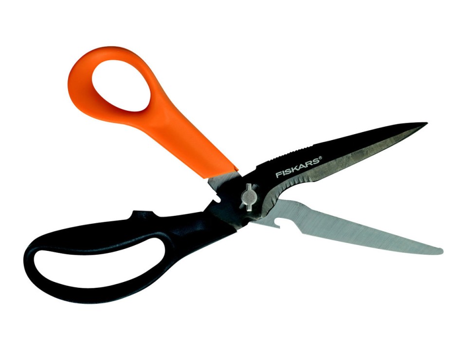 Fiskars Scissors Heavy Duty Cuts And More
