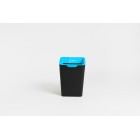Method Open Lid Recycling Bin Blue Glass 20l 290(h)x290(w)400(l)mm image