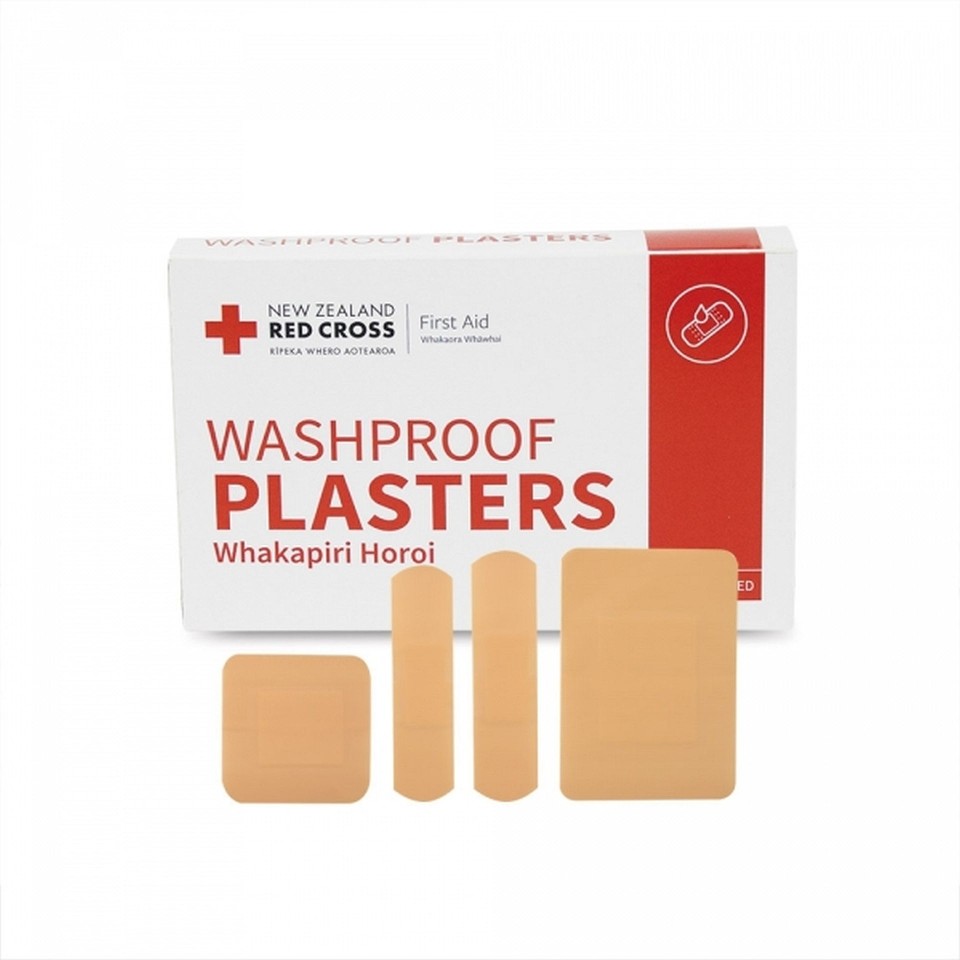 Red Cross Washproof Plasters Assorted Box Of 40