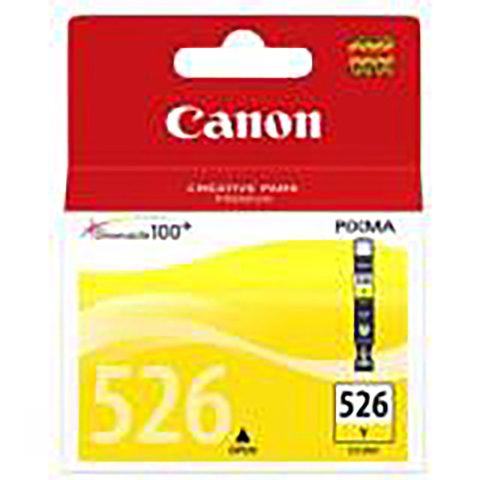 Canon PIXMA Inkjet Ink Cartridge CLI526 Yellow