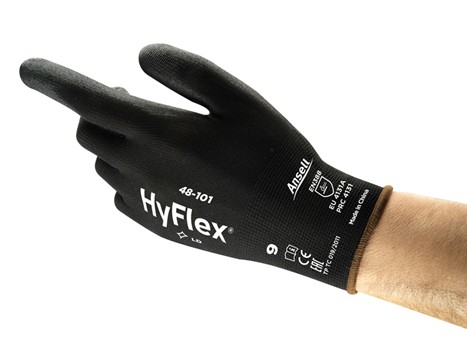 Hyflex 48-101 Pu Palm Coated Gloves S