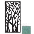 Acoustic Hanging Carved Panel 1200Wx2400Hmm Design 1 Turquoise image