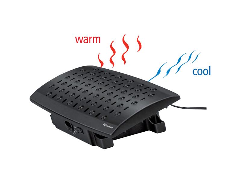 Fellowes Footrest Climate Control