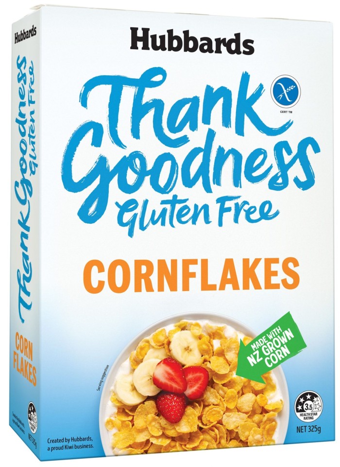Hubbards Gluten Free Cornflakes 325g