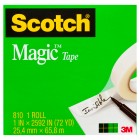 Scotch Magic Tape 810 25.4mm X 65.8m image