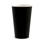 Biopak Single Wall Paper Cup Black Aqueous 16oz 460ml 90mm Carton 1000 image