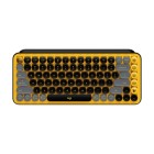 Logitech Pop Keys Wireless Mechanical Keyboard With Emoji Blast Yellow image