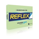 Reflex Colours Tinted Copy Paper 80gsm A4 Green Ream 500 image