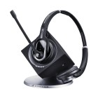 EPOS Sennheiser Headset Impact DW Pro 2 Binaural Wireless Headset With Base Station For Phone Only image