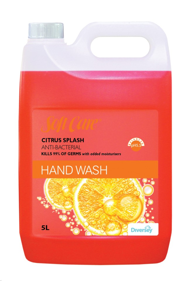 Diversey Soft Care Antibacterial Hand Wash Citrus Splash 5L