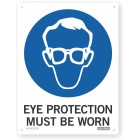 Sign - Eye Protection Must Be Worn 230 X 300 Each image