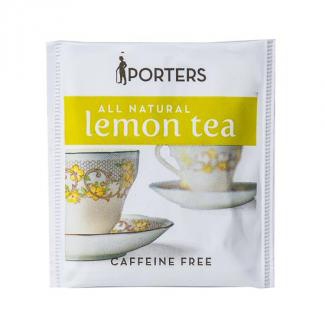 Porters Tea Bags Herbal Lemon Box 100