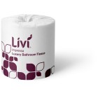 Livi Impressa 3005 Luxury Embossed Toilet Tissue 3 Ply 225 Sheets per roll White Carton of 48 image