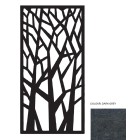 Acoustic Hanging Carved Panel 1200Wx2400Hmm Design 1 Dark Grey image