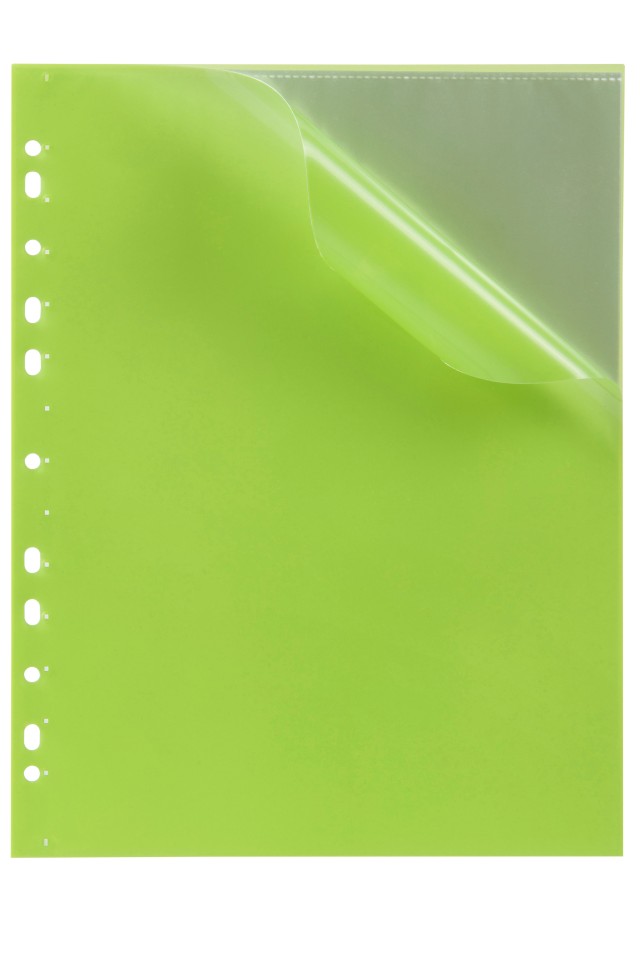 Marbig Binder Display Book 10 Pocket A4 Lime
