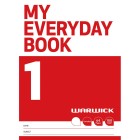 Warwick My Everyday Book 1 Unruled 64 Page image