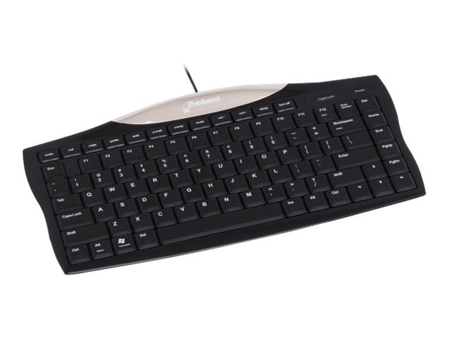 Evoluent Essentials Full Featured Compact Keyboard Wired Ekb