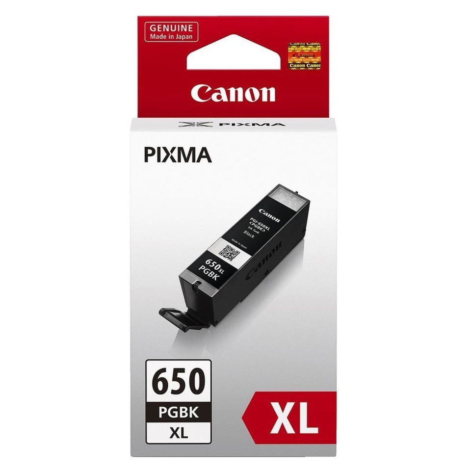 Canon PIXMA Inkjet Ink Cartridge PGI650XL High Yield Black