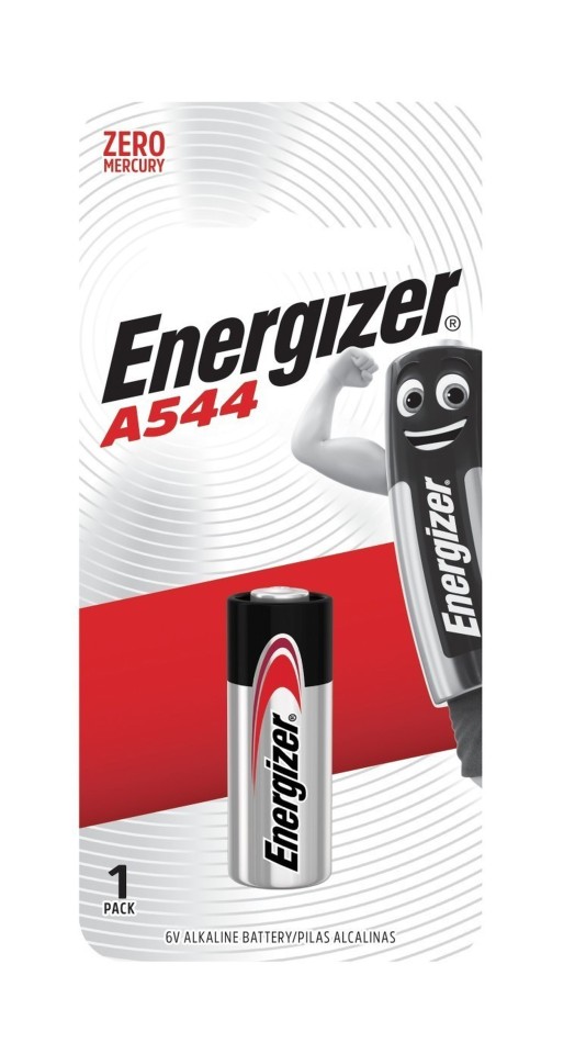 Energizer A544 Battery Miniature Alkaline 6V Pack 1