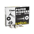 Esselte 642 Paper Binder Steel 13mm Box 200 image
