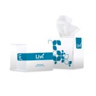 Livi Essentials Premium 2 Ply 90 Sheet Facial Tissue Cube Ctn/24 image