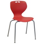 Seaquest Mata Heavy Duty Visitor Chair Red image