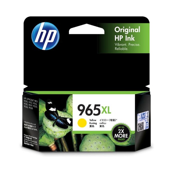 HP Inkjet Ink Cartridge 965xl High Yield Yellow