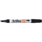 Artline 19 Industrial Marker Chisel Tip 2.0-5.0mm Black image