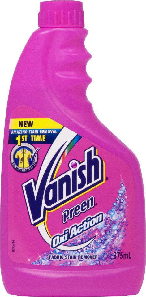 Vanish Preen Oxi Action Refill 375ml