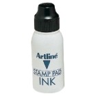 Artline Stamp Pad Ink 110501 50ml Bottle Black image