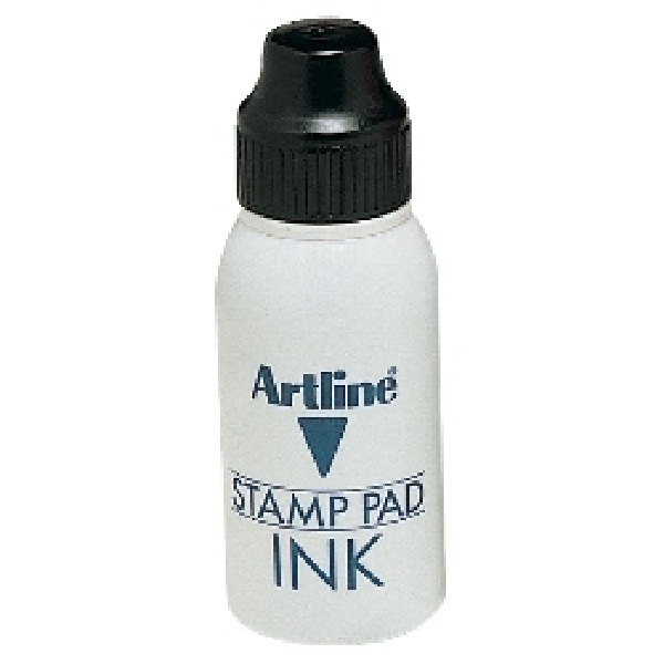Artline Stamp Pad Ink 110501 50ml Bottle Black