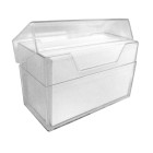 Business Card Storage Box With Lid 135 Card Capacity image