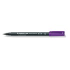 Staedtler Lumocolour Universal Pen Permanent S Violet Pack 10 image