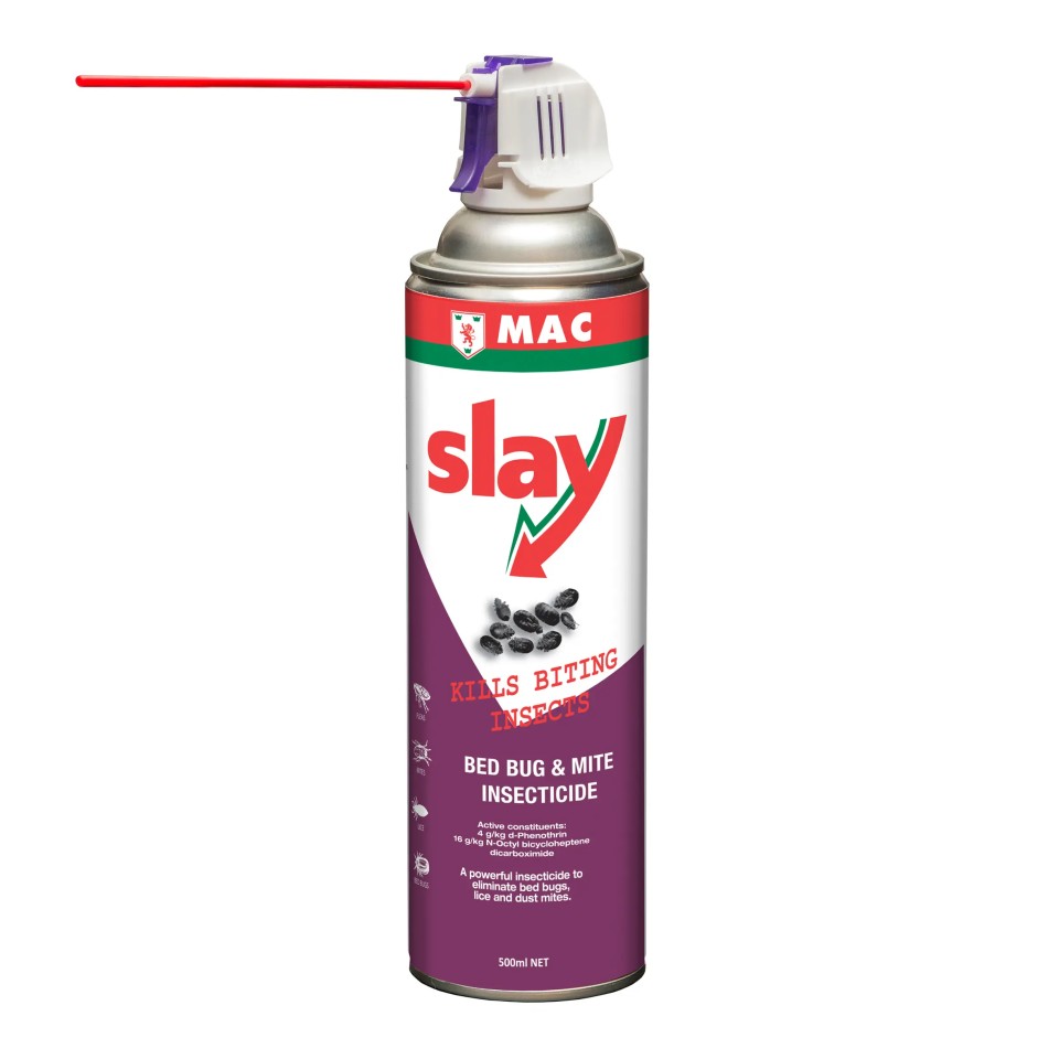 MAC Slay Bed Bug & Mite Insecticide Trigger & Extension 500ml
