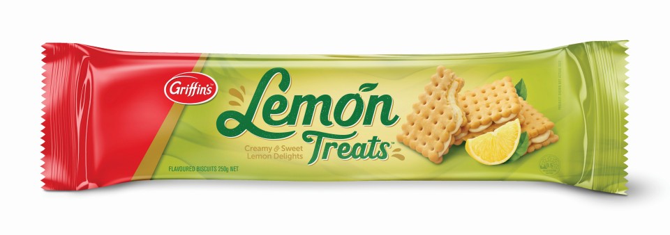 Griffins Biscuits Lemon Treats 250g