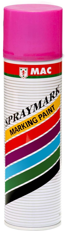 MAC Spraymark Paint Fluro Pink 400ml - Ctn 12