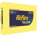 Reflex Tinted Copy Paper A5 80gsm Yellow Ream Of 500 image